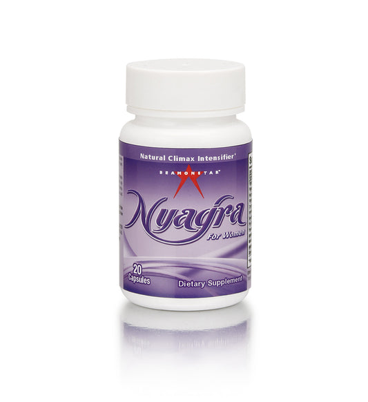 Nyagra Female Climax Intensifier 20 Cap Bottle -1/2 CASE (30 UNITS)